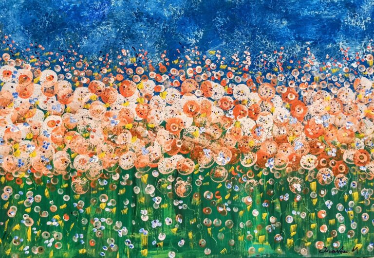 Jocasta M., Η μαγεία μιας ηλιόλουστης ημέρας Ι, 70x90cm, Ακρυλικά (Copy)