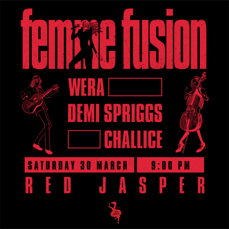 Το Σάββατο 30 Μαρτίου το Red Jasper φιλοξενεί το Femme Fusion