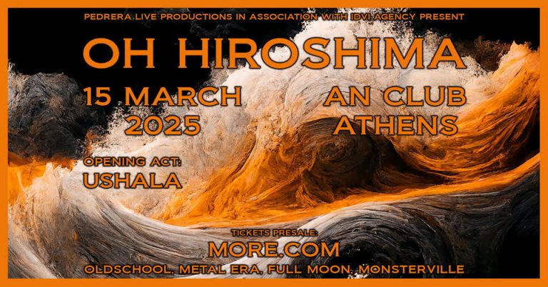 OH HIROSHIMA live in Athens | 15.03.25, An Club | opening act: USHALA