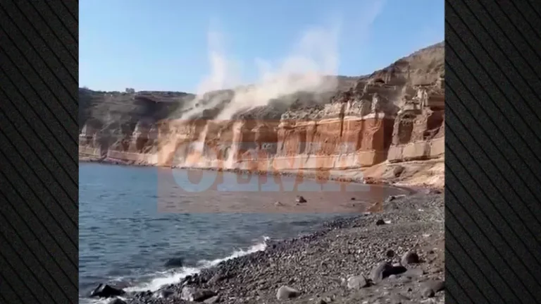 Ισχυρός σεισμός 5 ρίχτερ στην Σαντορίνη