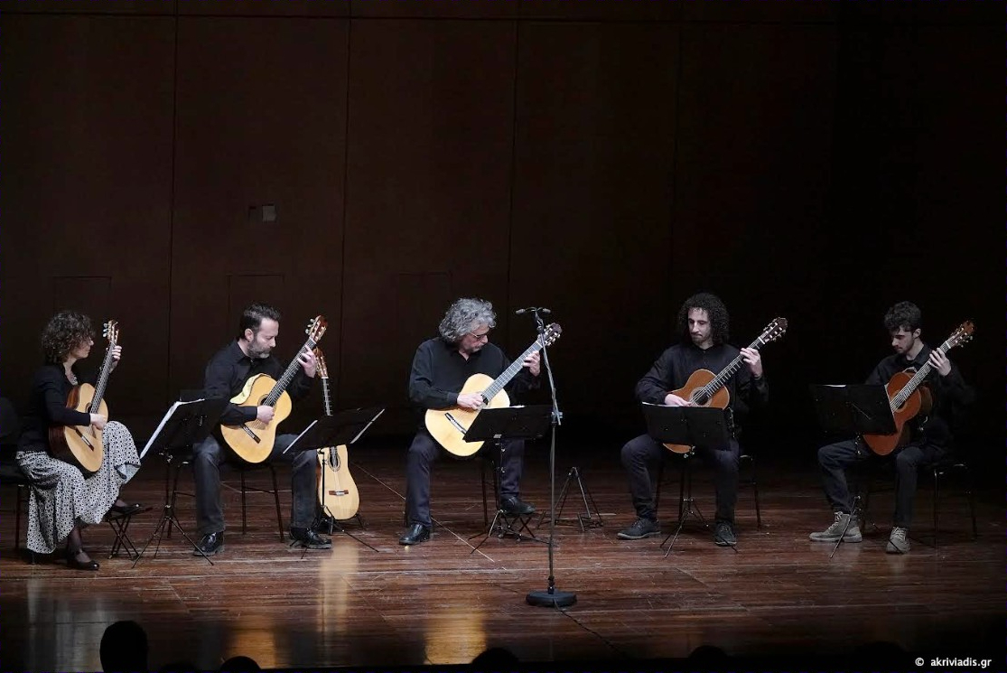 Το κιθαριστικό σύνολο GUITARTE ENSEMBLE επανέρχεται στην Αθήνα | 21 ΦΕΒΡΟΥΑΡΙΟΥ | ΑΙΘΟΥΣΑ ΣΥΝΑΥΛΙΩΝ ΦΙΛΙΠΠΟΣ ΝΑΚΑΣ