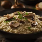 edible-mushroom-risotto-with-parsley-parmesan-cheese-generated