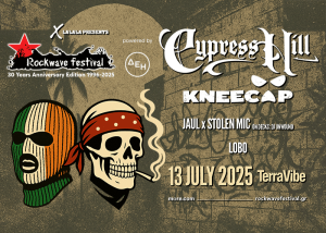Rockwave Festival | Κυριακή 13 Ιουλίου 2025 | Terra Vibe | Η Hip Hop Νύχτα που Δεν Ξεχνιέται