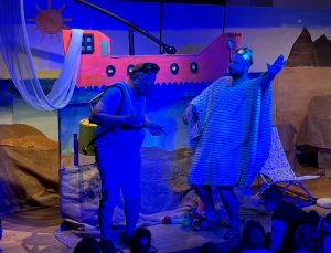 «Ο ΨΑΡΑΣ & Ο ΠΟΣΕΙΔΩΝΑΣ» του Πέτρου Α. Καφαντόγια από τον θίασο Μικρός Αριστοφάνης στο Μέγαρο Μουσικής Αθηνών την Παρασκευή 20 Ιουνίου 2025