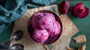 Παγωτό με βανίλιες