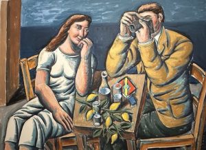 Επιτεύγματα εικαστικής γραφής του Παύλου Σάμιου στην Δημοτική Πινακοθήκη της Αίγινας