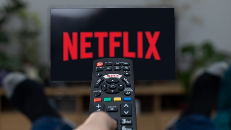 Poznan,Poland,-,June,21.2021:,Tv,Television,Netflix,Logo,On