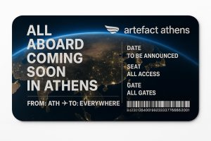 all aboard | Έκθεση στον Διεθνή Αερολιμένα Αθηνών “Ελευθέριος Βενιζέλος”