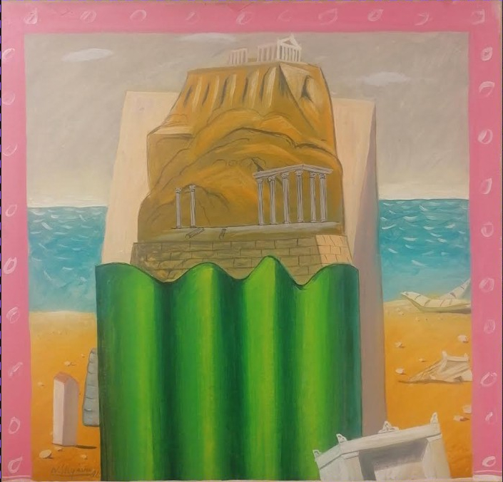 Τα εννοιολογικά ”Ακατοίκητα τοπία ” του αξεπέραστου Νίκου Στεφάνου στην γκαλερί Έρση