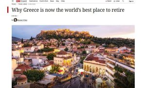CNN: Γιατί η Ελλάδα είναι το καλύτερο μέρος για τη συνταξιοδότηση