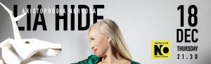 Lia Hide “Aristophobia Nervosa” | Πέμπτη 18 Δεκεμβρίου στο THEATRE OF THE NO