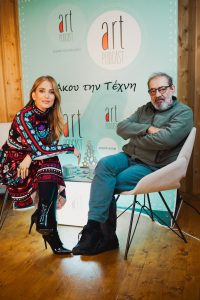 Ο Αντώνης Καφετζόπουλος τιμά με την παρουσία του το Artpodcast