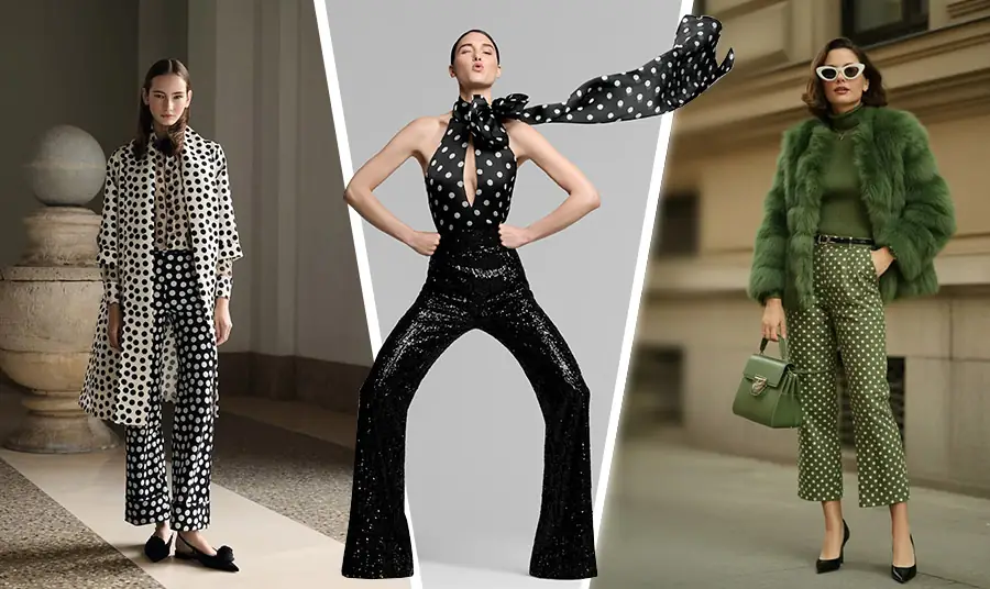 5 ιδέες που θα σας κάνουν να θέλετε να φοράτε πουά όλο τον χειμώνα!