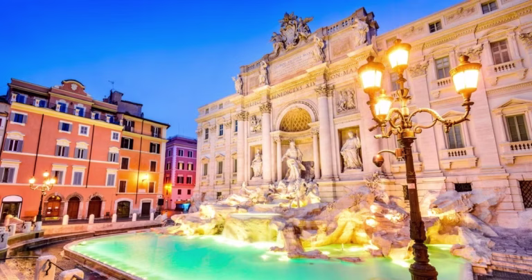 trevi-fountain-rome-italy-illuminated-at-night