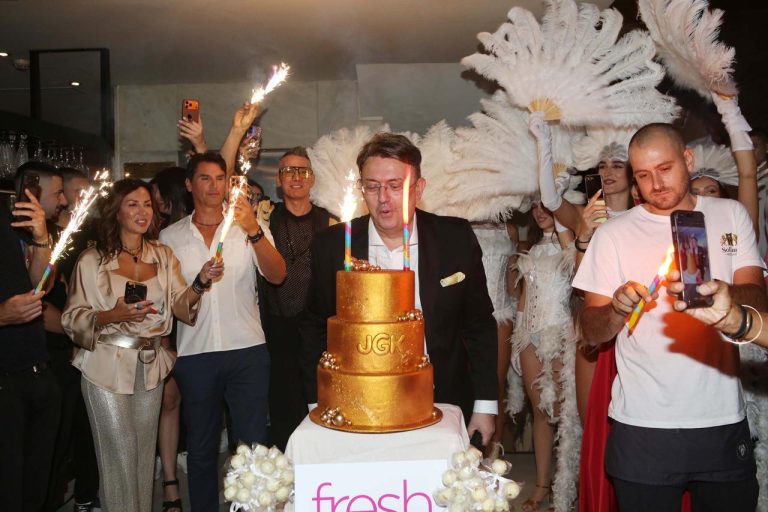 Λαμπερό Birthday Party του Γιάννη Καζανίδη στο SolLuna, στην καρδιά της Αθήνας