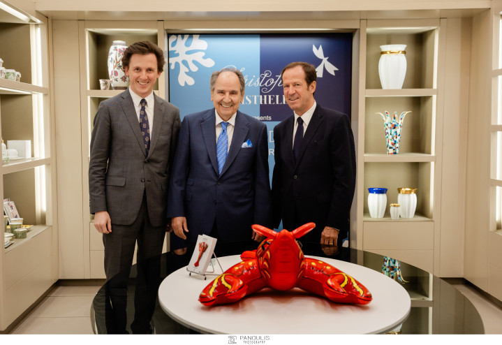 Christhellas-Christofle × Bernardaud: Μια συνάντηση της τέχνης με τη γαλλική πορσελάνη στo κατάστημα Christofle στην Κηφισιά