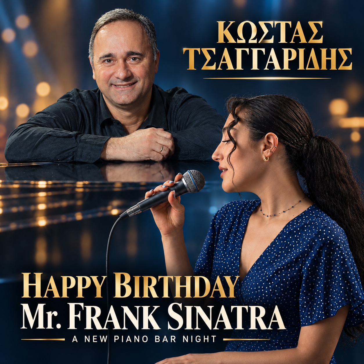 «Μια νύχτα με άρωμα Sinatra στην Αθήνα» Ο Κώστας Τσαγγαρίδης παρουσιάζει το “HAPPY BIRTHDAY Mr. FRANK SINATRA – A NEW PIANO BAR NIGHT” στο Μέγαρο Μουσικής Αθηνών