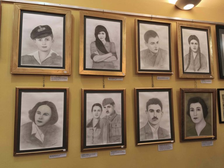 H έκθεση ”Μνήμες σε καμβά 1940-1944 ”στο Μουσείο Εθνικής Αντίστασης Ηλιούπολης.